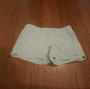 AFTCO Women's Athletic Shorts in Light Gray